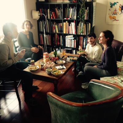 Lunch at Projectiles together with Louise Cailliez, Laurent Moing, J&amp;eacute;r&amp;eacute;mie Moreau et Christel Guibert. &amp;nbsp;